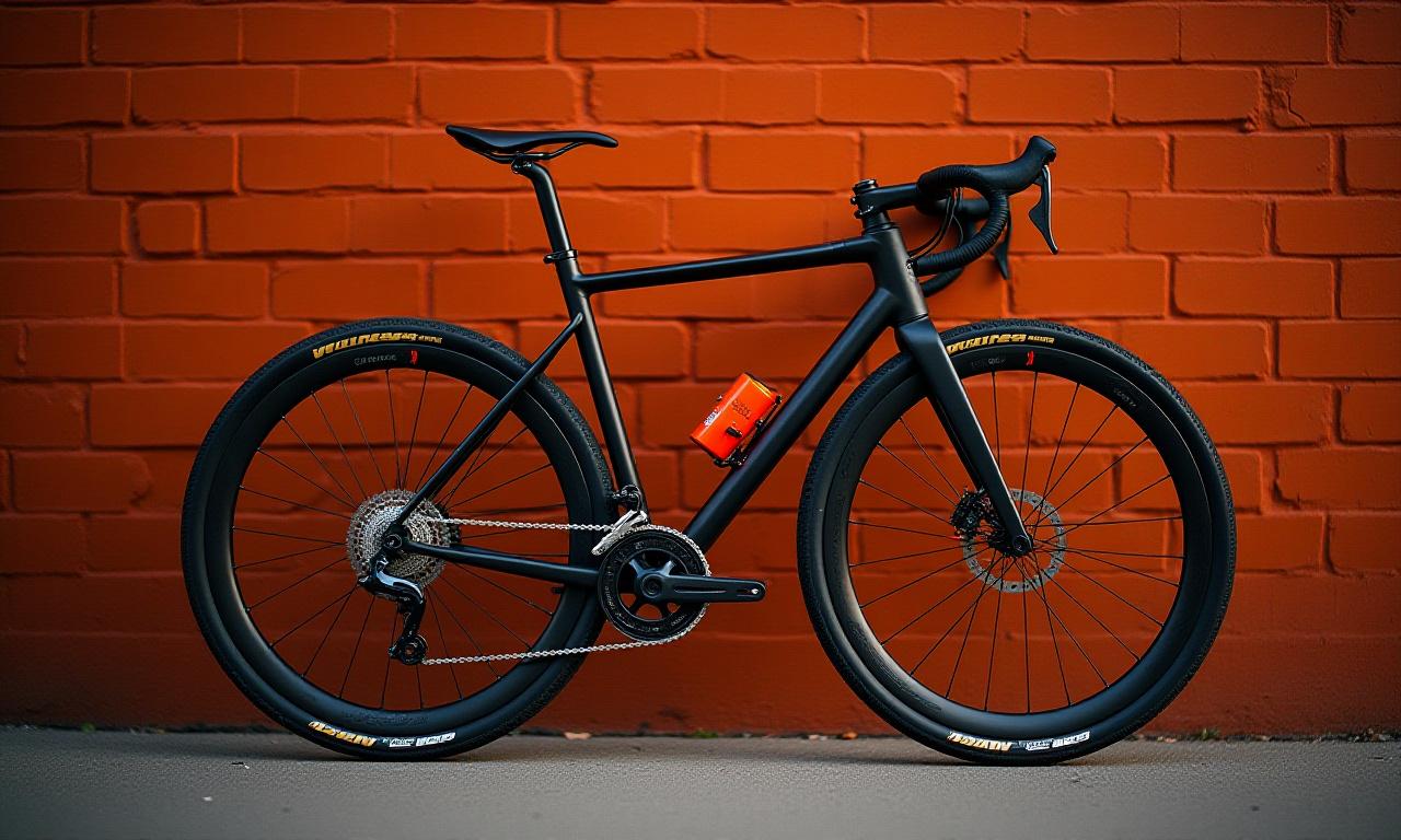 Custom gravel bicycle build with premium carbon wheels